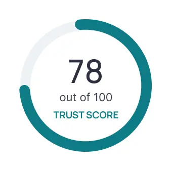 Trust score: 78 out of 100