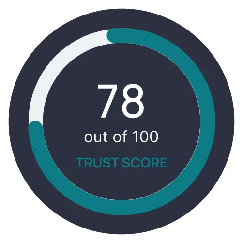 Trust score: 78 out of 100